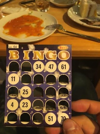 クリスマス会　ビンゴ