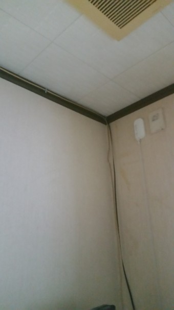 実家にて有線LANケーブル配線 その1