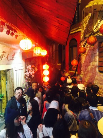 まだ人が少ない所