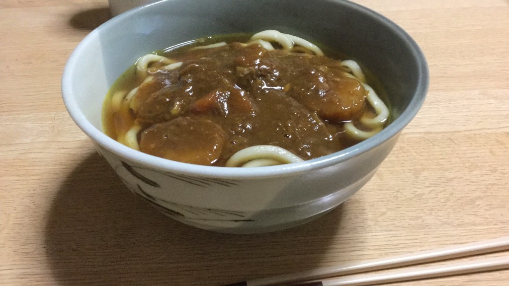 温まるといえばカレーライス