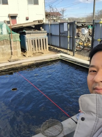 釣り堀のコツと祖父の名言