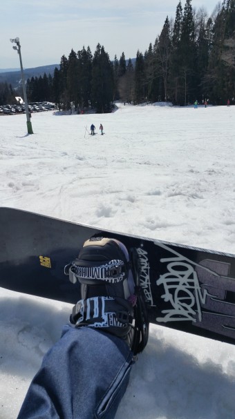 2年ぶりのMyスノーボード板