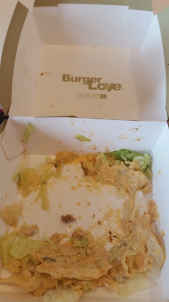 ギガビッグマック 食後