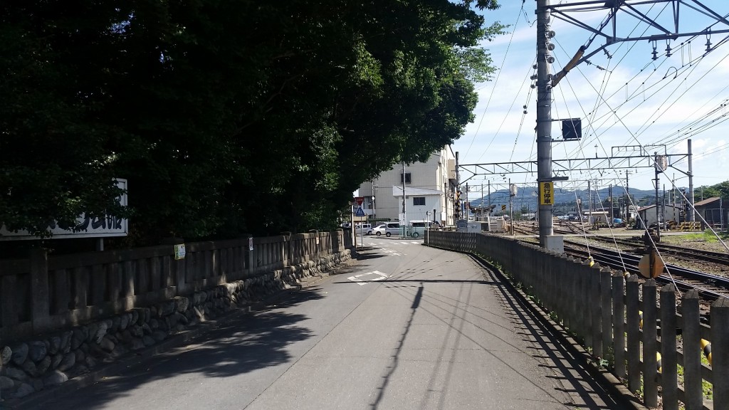 線路沿いの道 その1