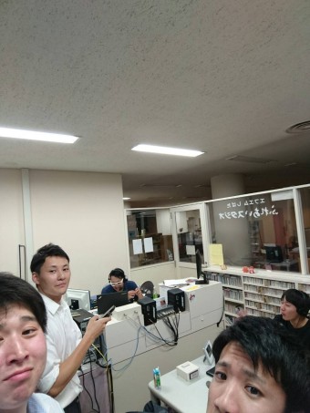 収録中はこんな感じ