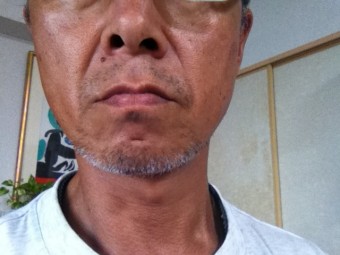 こんなに髯ものびました