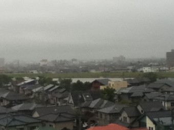 たぶん弥彦＆角田の方角