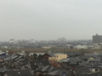 雨でな~んも見えません