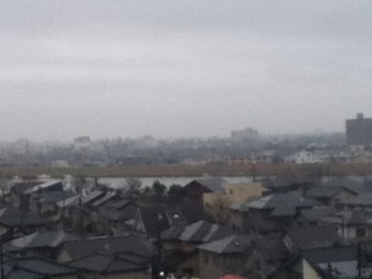 あらら、な~んにも見えません