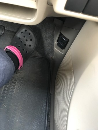 ※ちゃんと停車中に撮りましたよ！