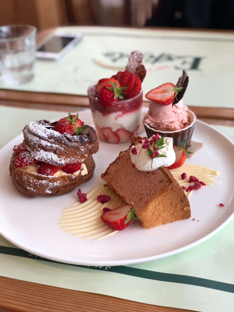 新潟市北区新崎 ラ トラットリア エストルト La Trattoria Estorto 春だけの 越後姫ずくしデザート4種盛り合わせ が豪華なのに安すぎる 新潟市北区新崎 ラ トラットリア エストルト La Trattoria Estorto 春だけの 越後姫ずくしデザート4種盛り合わせ が豪華なのに安すぎる
